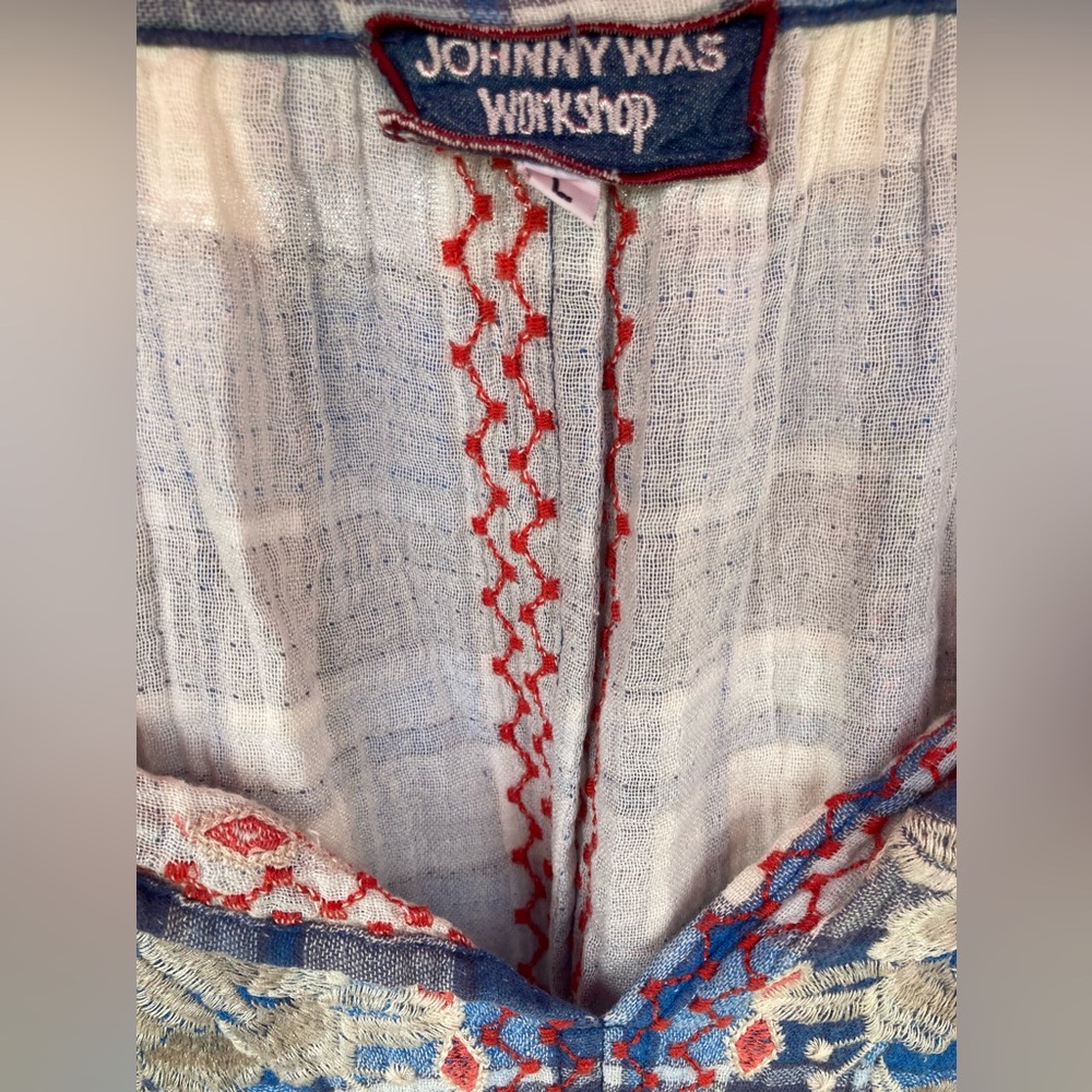 Johnny Was Workshop split back top - Picture 5 of 7